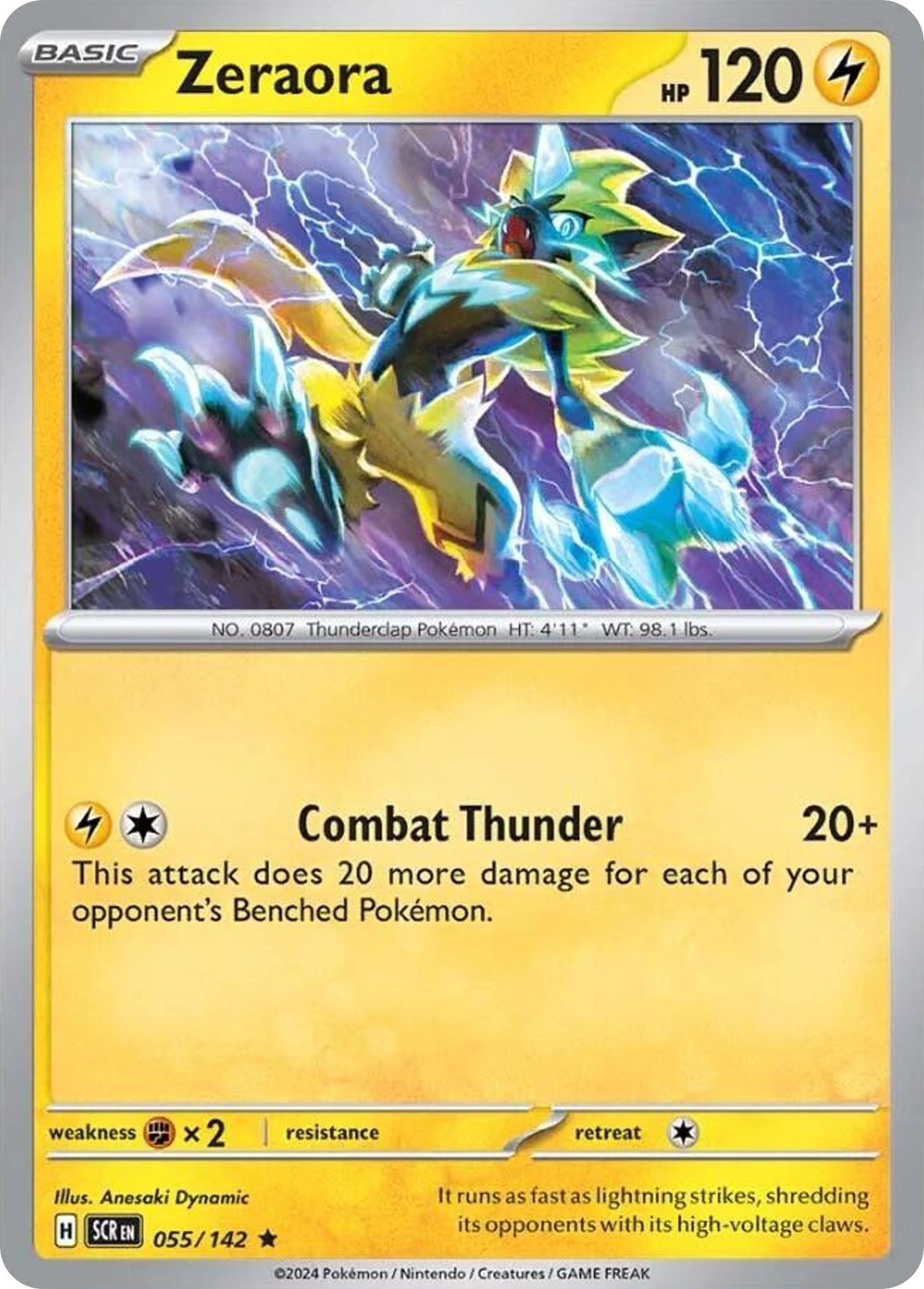 Zeraora, 55/142, Standard
