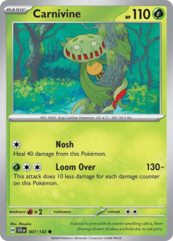 Carnivine, 7/142, Standard