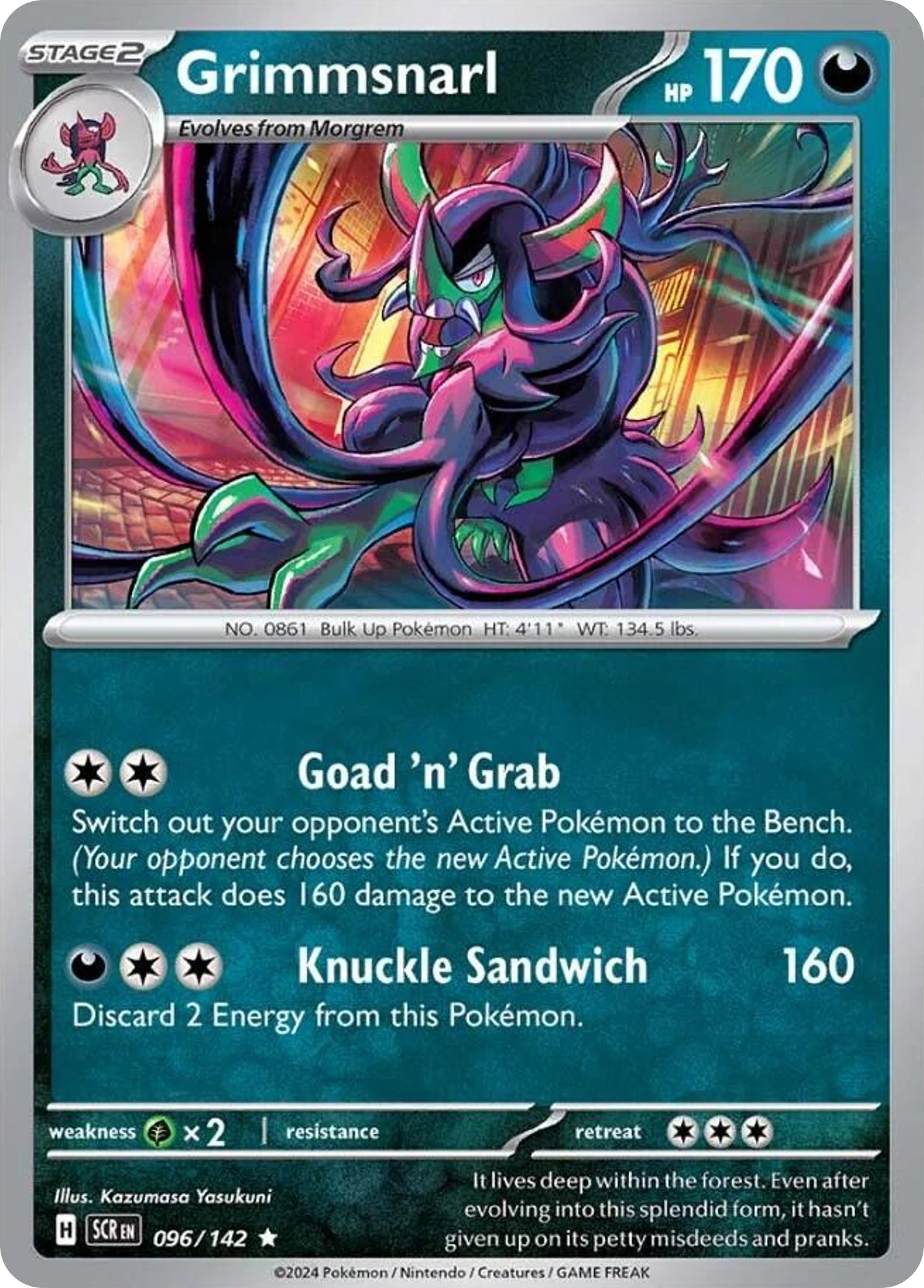 Grimmsnarl, 96/142, Standard