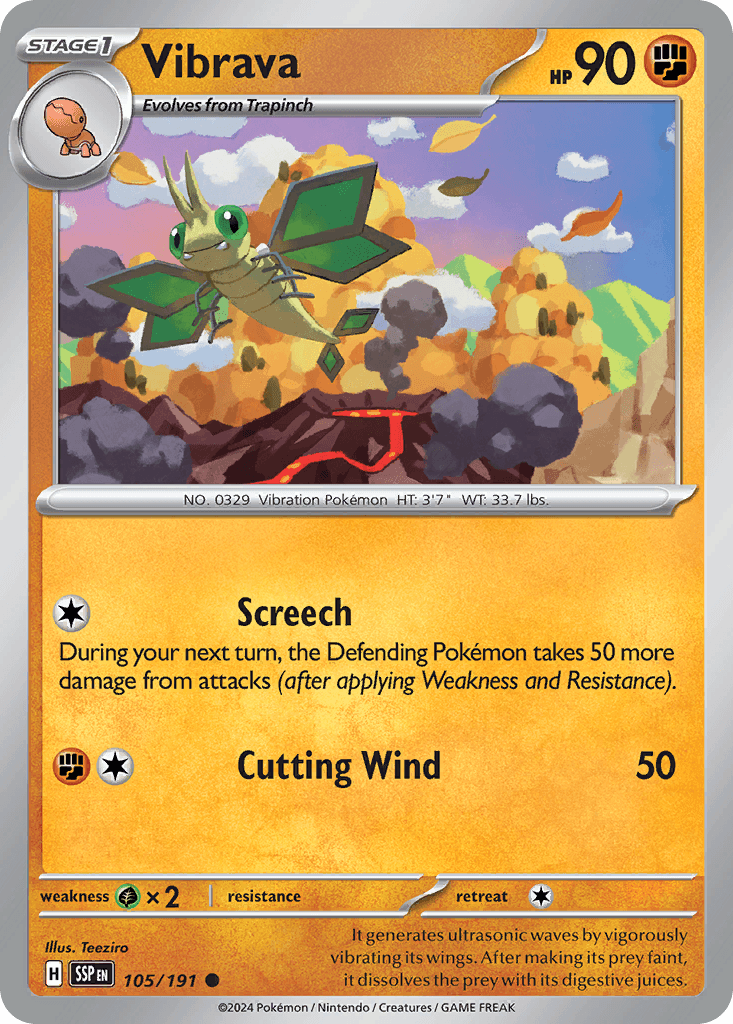 Vibrava, 105/191, Standard