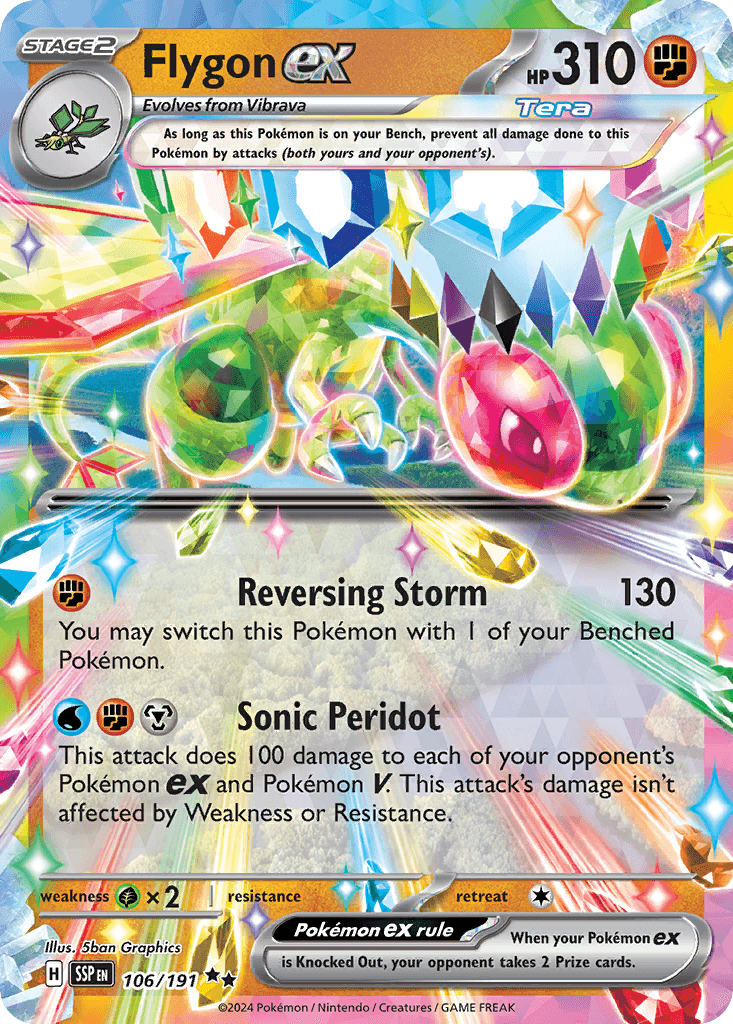 Flygon ex, 106/191, Standard