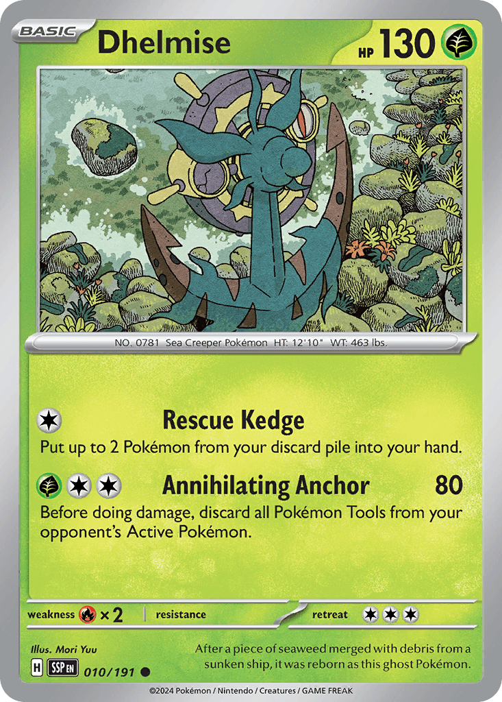 Dhelmise, 10/191, Standard