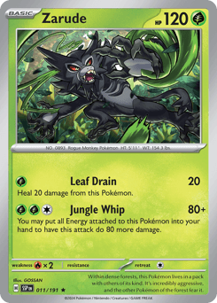 Zarude, 11/191, Standard