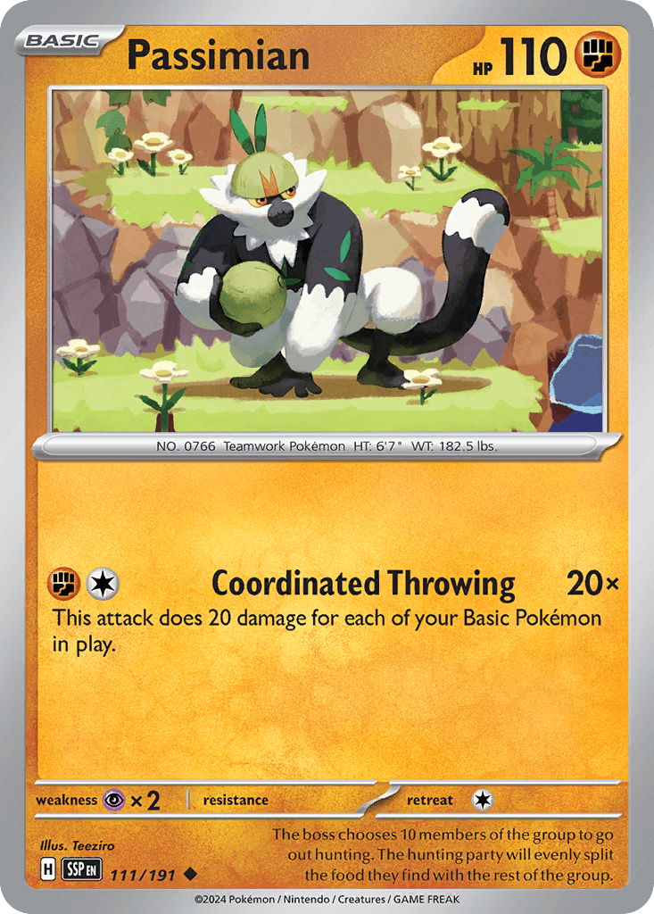 Passimian, 111/191, Standard