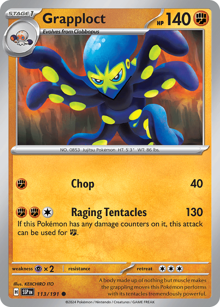 Grapploct, 113/191, Standard