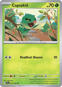 Capsakid, 12/191, Standard