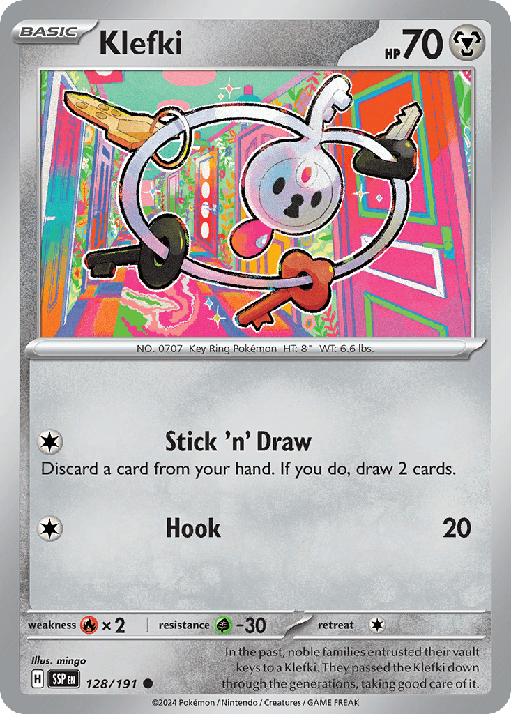 Klefki, 128/191, Standard