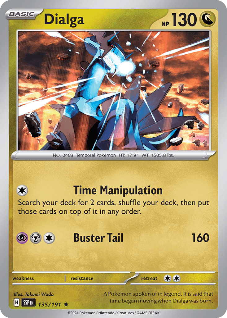 Dialga, 135/191, Standard