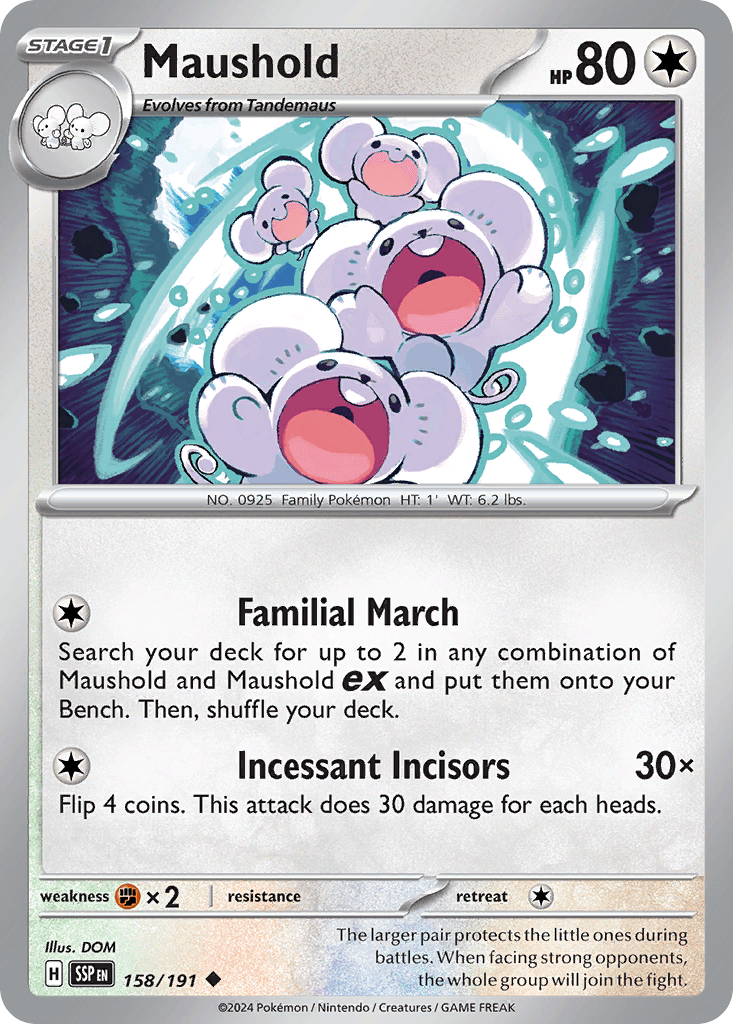 Maushold, 158/191, Standard