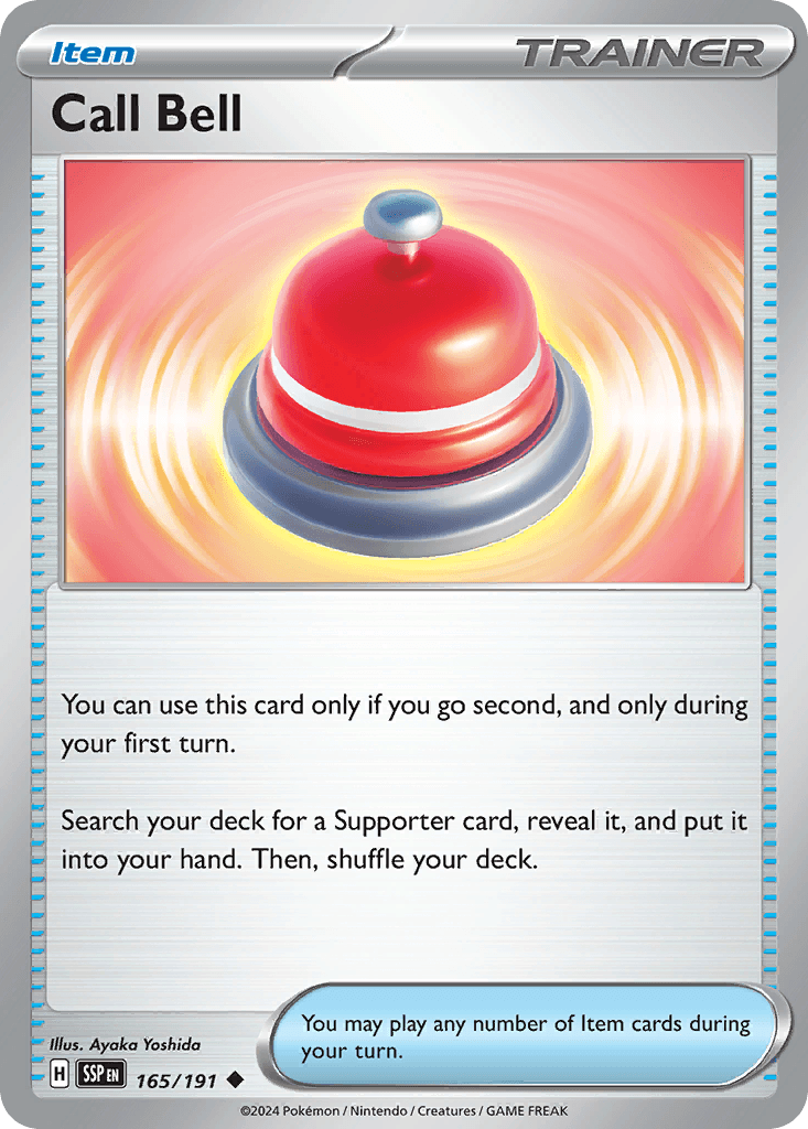 Call Bell, 165/191, Standard