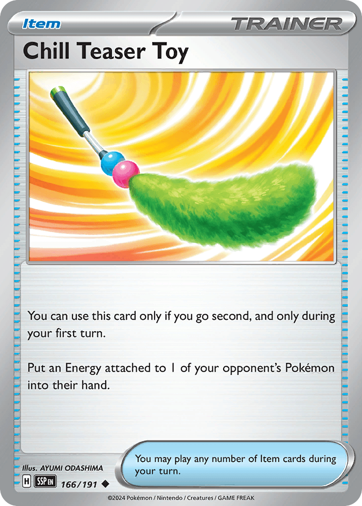 Chill Teaser Toy, 166/191, Standard