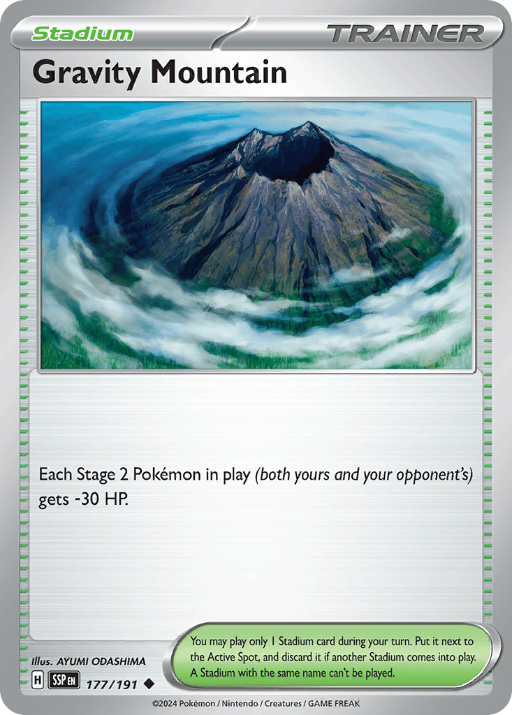 Gravity Mountain, 177/191, Standard