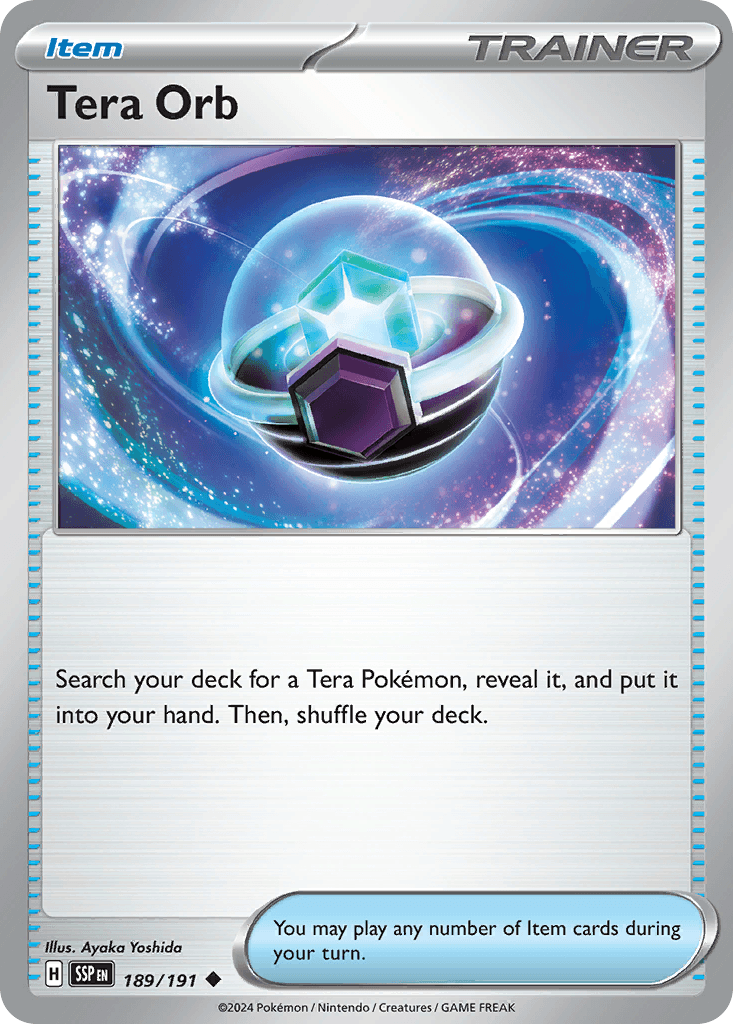 Tera Orb, 189/191, Standard