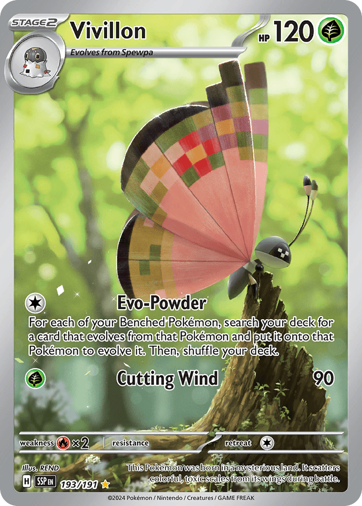 Vivillon, 193/191, Standard