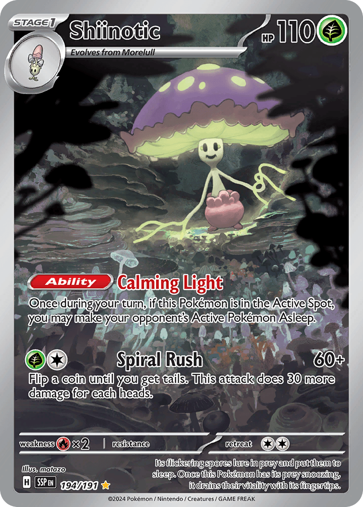 Shiinotic, 194/191, Standard
