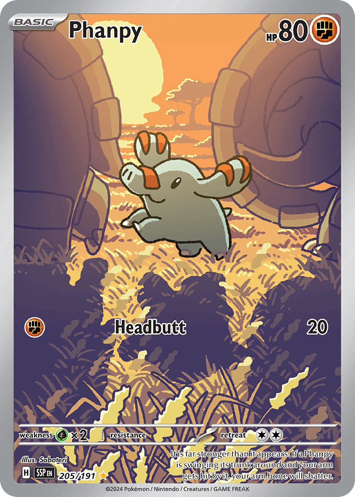 Phanpy, 205/191, Standard