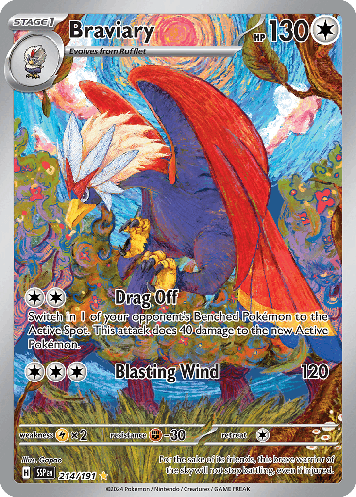 Braviary, 214/191, Standard
