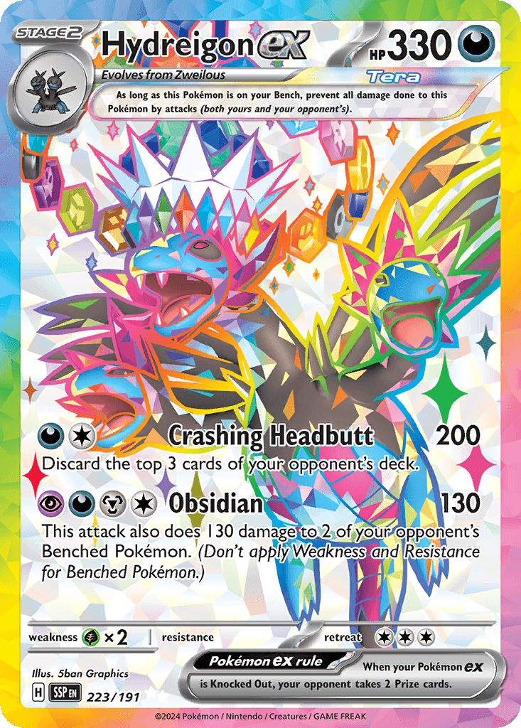 Hydreigon ex, 223/191, Standard