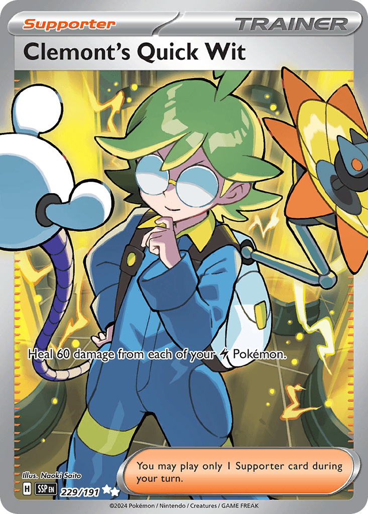 Clemont's Quick Wit, 229/191, Standard