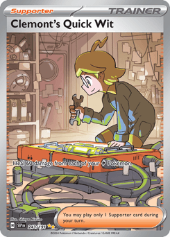 Clemont's Quick Wit, 243/191, Standard