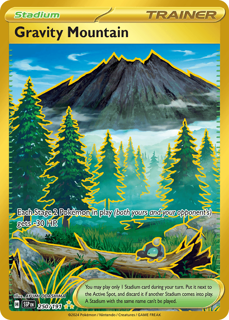 Gravity Mountain, 250/191, Standard