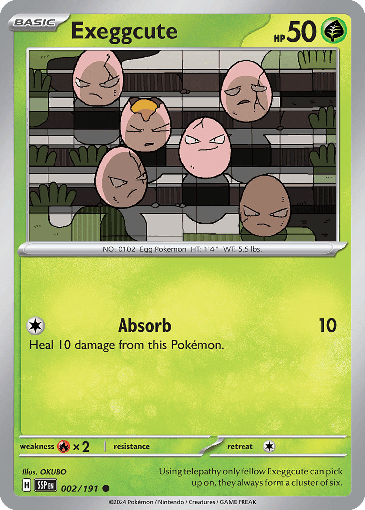 Exeggcute, 2/191, Standard