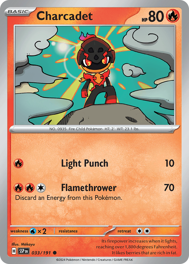 Charcadet, 33/191, Standard