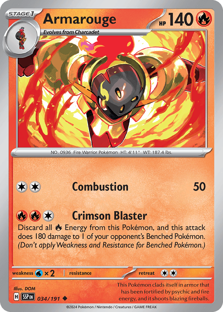 Armarouge, 34/191, Standard