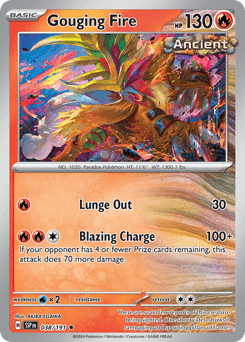 Gouging Fire, 38/191, Standard