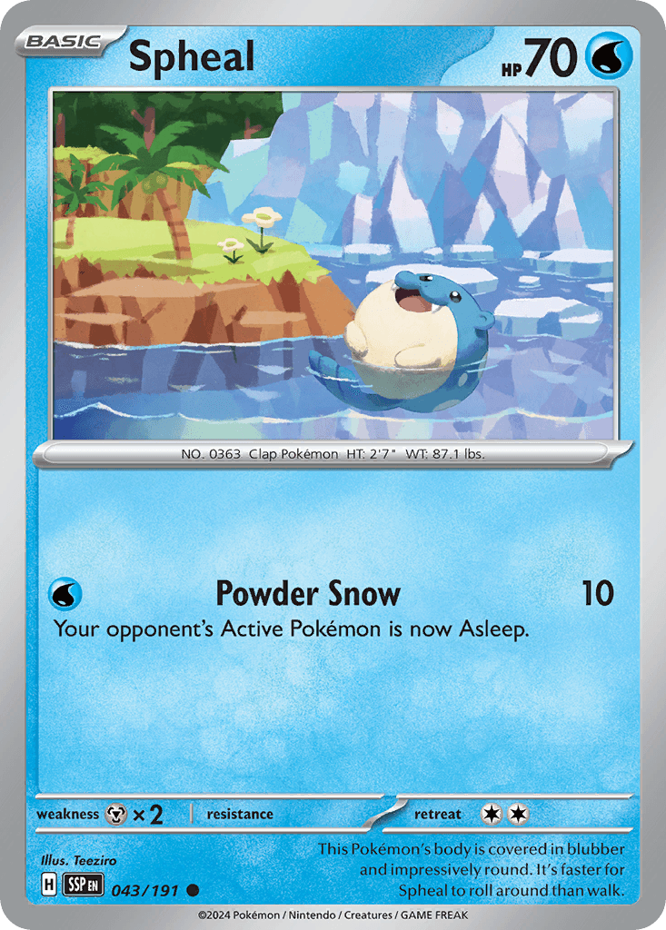 Spheal, 43/191, Standard