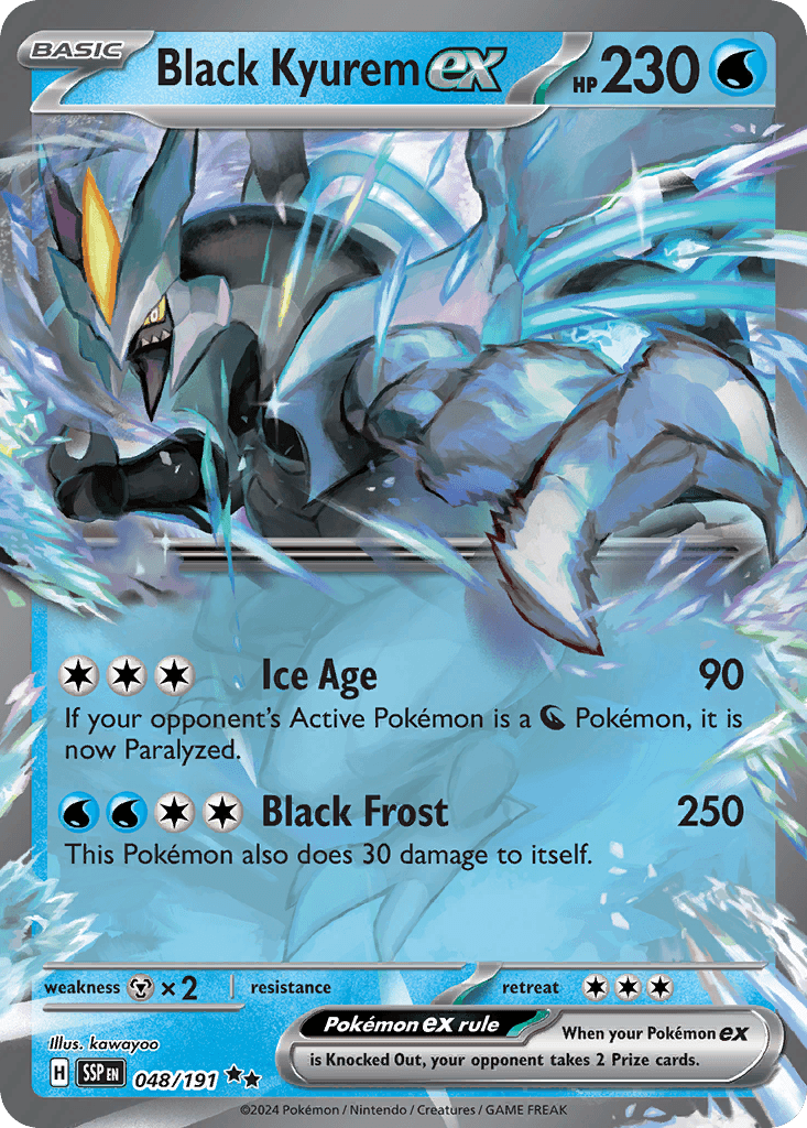 Black Kyurem ex, 48/191, Standard