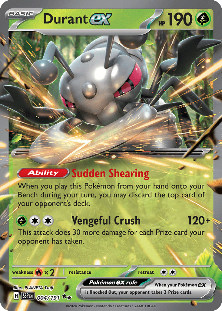 Durant ex, 4/191, Standard