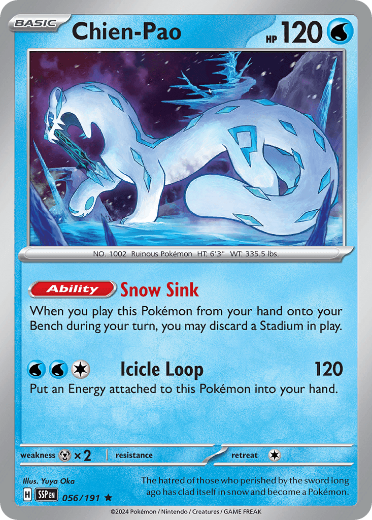 Chien-Pao, 56/191, Standard