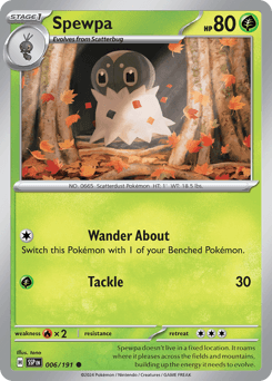 Spewpa, 6/191, Standard