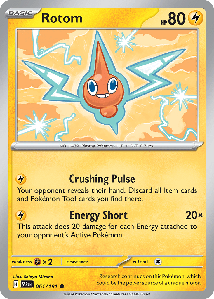Rotom, 61/191, Standard