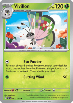 Vivillon, 7/191, Standard