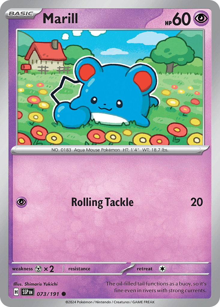 Marill, 73/191, Standard