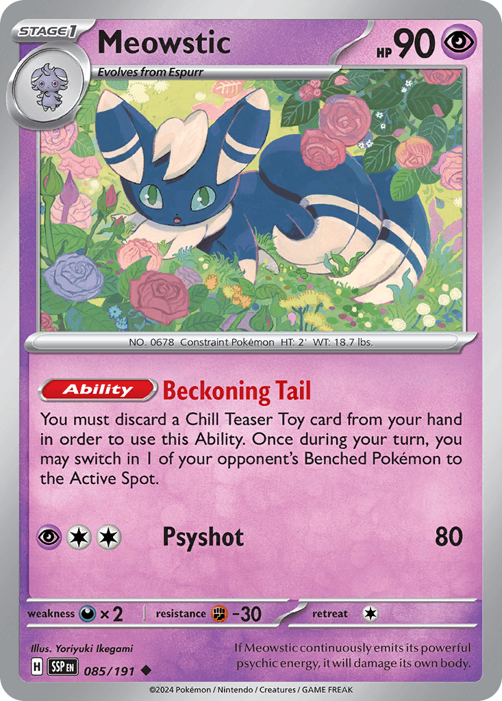 Meowstic, 85/191, Standard