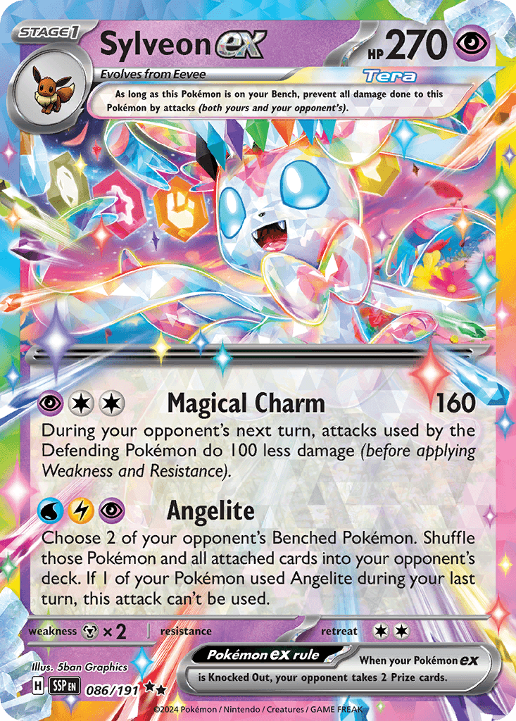 Sylveon ex, 86/191, Standard