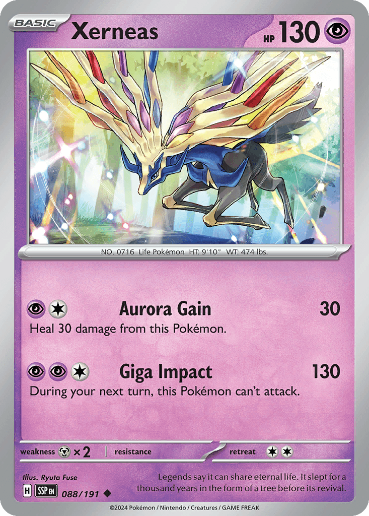 Xerneas, 88/191, Standard