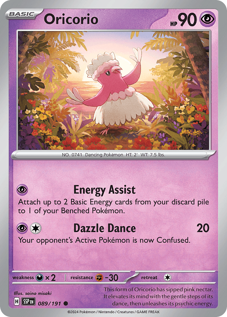 Oricorio, 89/191, Standard