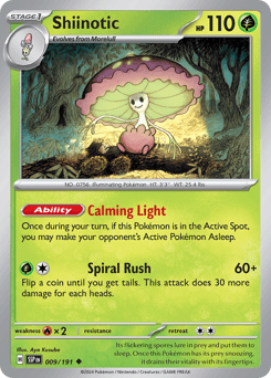 Shiinotic, 9/191, Standard