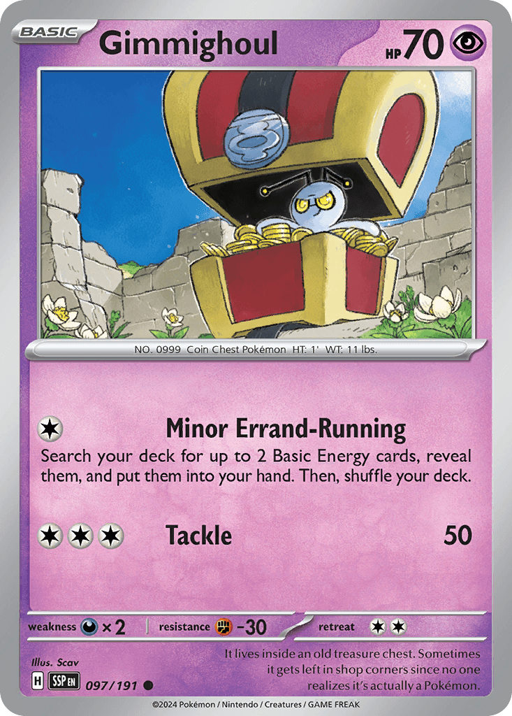 Gimmighoul, 97/191, Standard