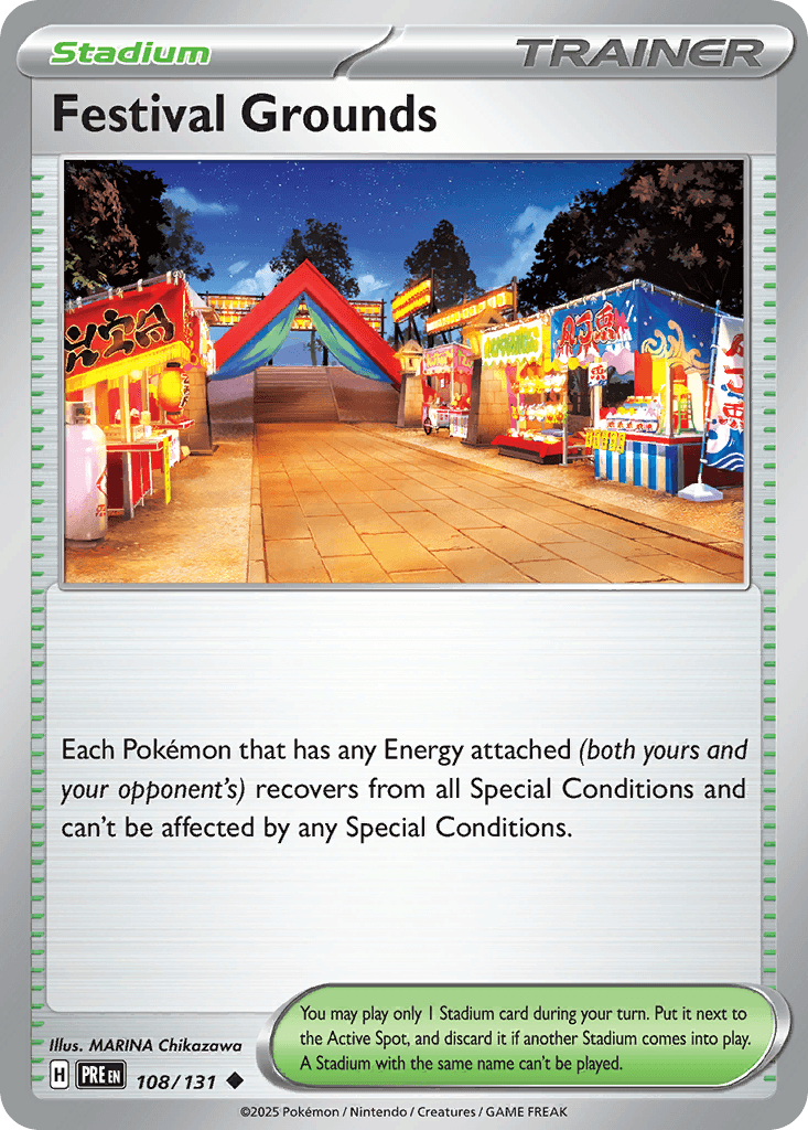 Festival Grounds, 108/131, Standard