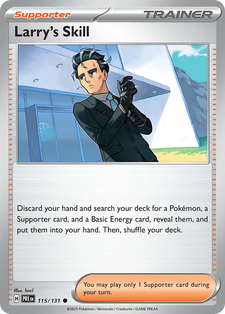 Larry's Skill, 115/131, Standard