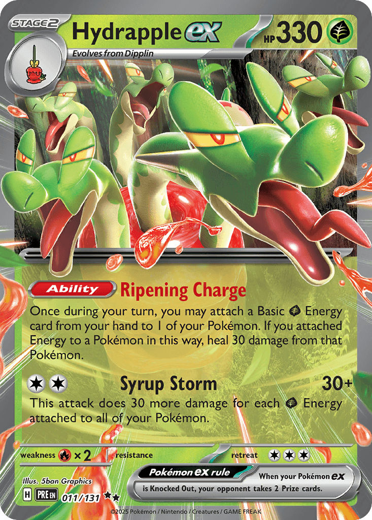 Hydrapple ex, 11/131, Standard