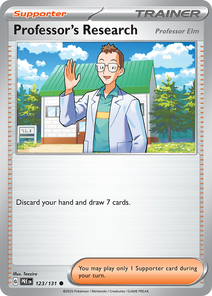 Professor's Research, 123/131, Standard