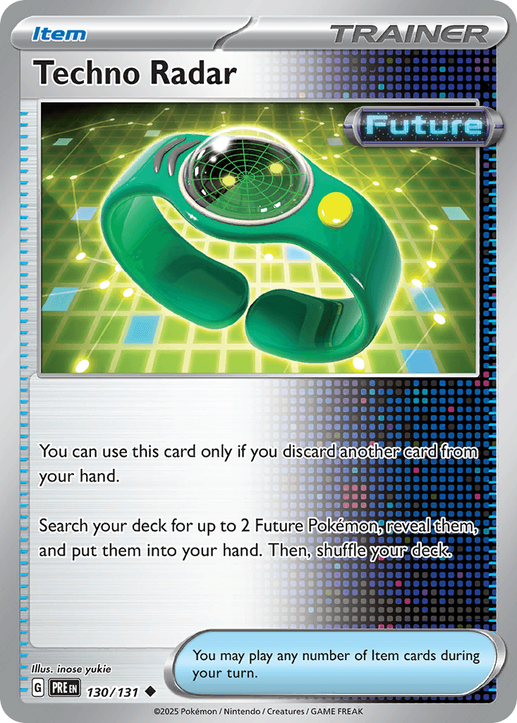 Techno Radar, 130/131, Standard
