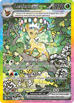 Leafeon ex, 144/131, Standard