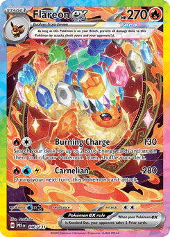 Flareon ex, 146/131, Standard